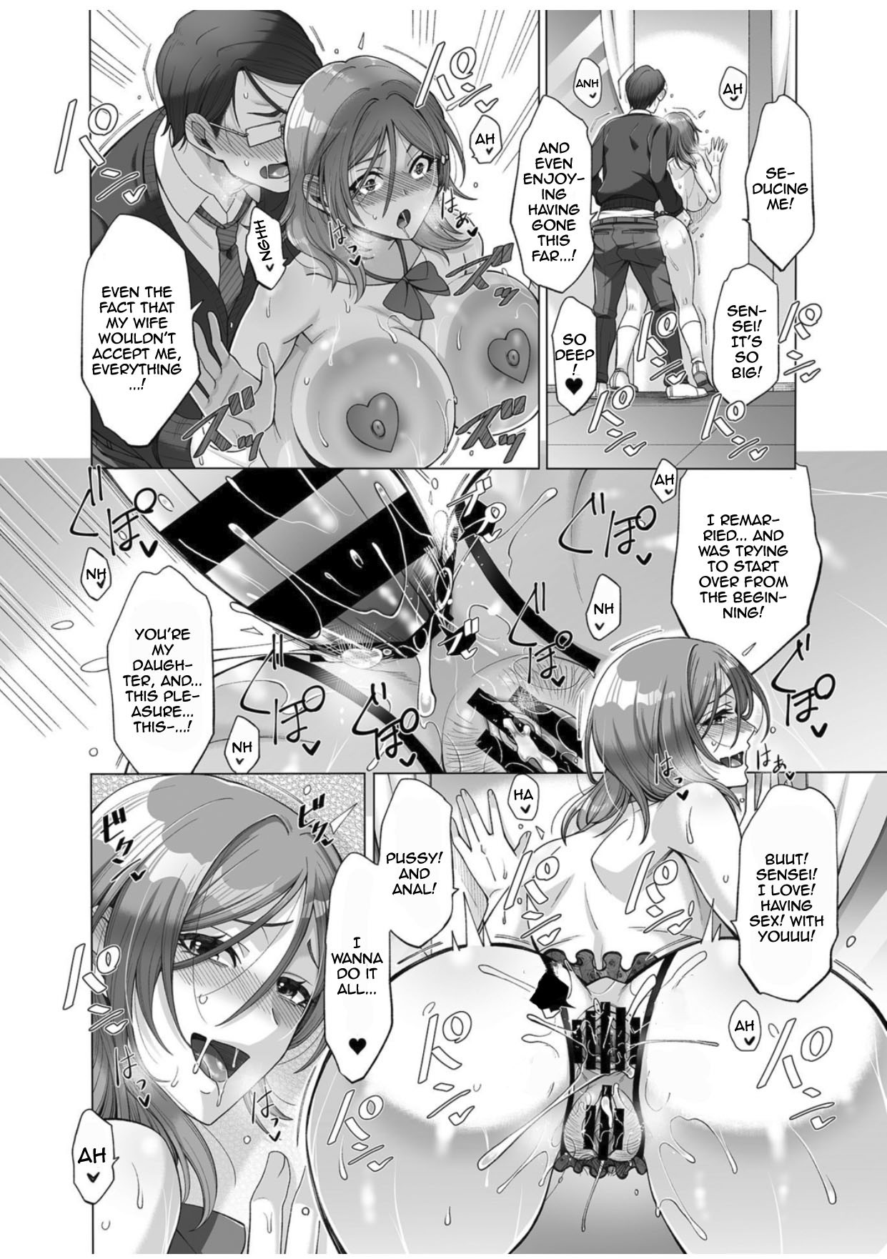 Hentai Manga Comic-Hikawa Household's Distorted Sexual Relationships 4-Read-18